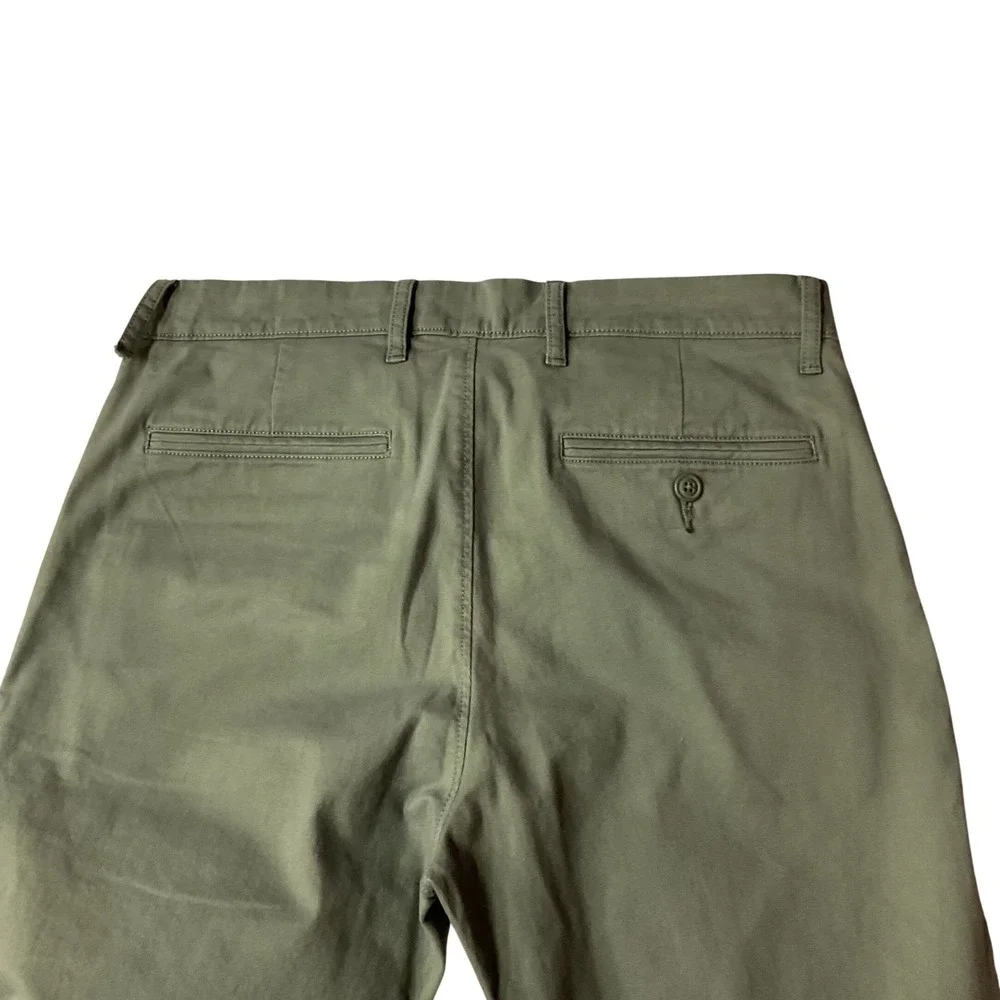 J. Crew Men's Slim-Fit Stretch Chino Classic Casual Flat Front Pants Sz  W30 L30